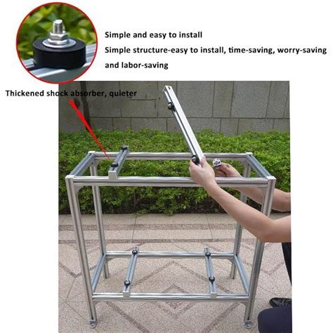 YUSHUNCHANG Mini Split Air Conditioner Ground Stand,Double-Layer India ...