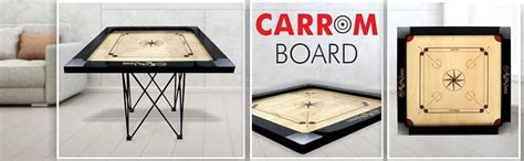 Buy KOXTONS Carrom Board 32 Inch Full Size, 1.5" Border (Economy) with ...