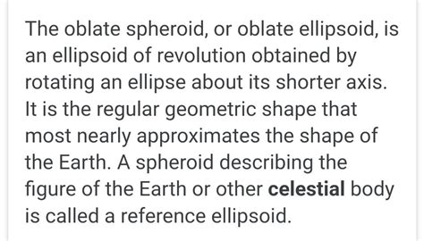 earths true shapeos what - Brainly.in
