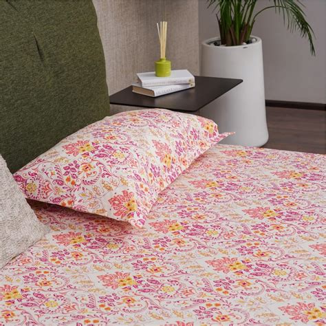 Urban Space Regal 100% Percale Cotton 200 TC Printed Bedsheet for ...