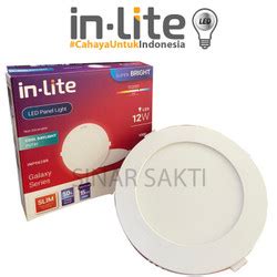 Jual INLITE Lampu Downlight LED 9W Inbow Lampu Panel Bulat IN-LITE ...