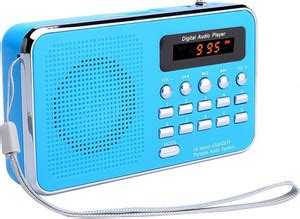 CLASSIC GOLD BT-SM74 Portable Radio FM Mp3 Player Support USB, AUX ...