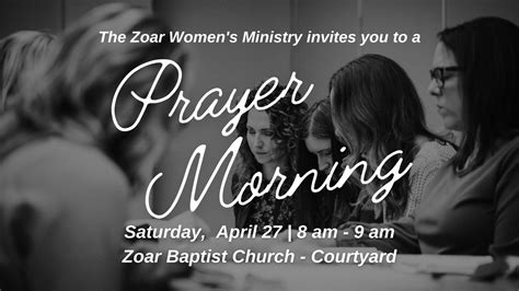 Zoar Women - Prayer Morning, Zoar Baptist Church, Central, 27 April ...
