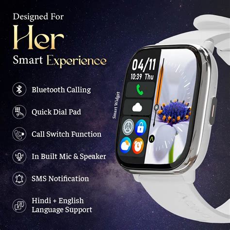 ACwO FwIT Play Best Budget Smart Watch for Ladies | Premium Smartwatch ...