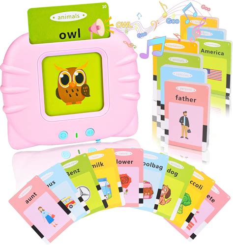 Buy Flash Cards for Toddlers 2-4, Autism Toys Speech Therapy Toys with ...