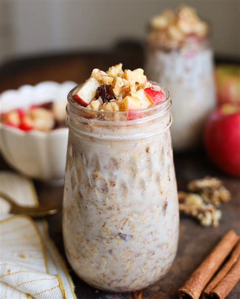 Apple Pie Overnight Oats
