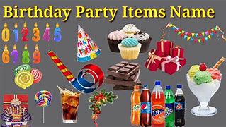Image result for Party Use Items