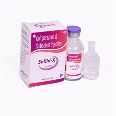 SAFLIN®-X 1.5G Injection Pharmanova India Drugs Pvt. Ltd.