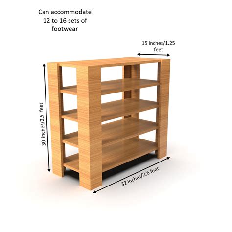 Lucid Shoe Rack - Bavarian beech | Neehv Home Furniture