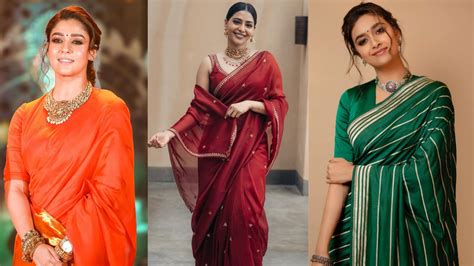 5 must-have saree colours for Hartalika Teej picked from South Indian ...