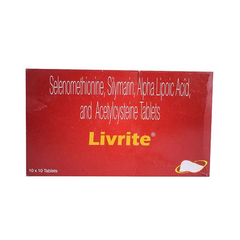 Livrite Tablet 10's Price, Uses, Side Effects, Composition - Apollo ...