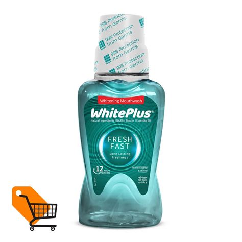 White Plus Whitening Freshfast Mouthwash 250ml