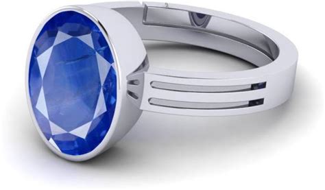 Blue Sapphire Ring - Buy Blue Sapphire Ring online at Best Prices in ...