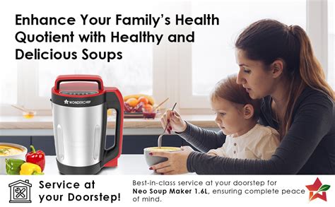 Wonderchef Neo Automatic Soup Maker|1.6 Litre|900 Watts Heater|Ss ...