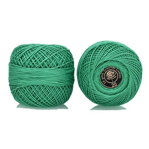 Buy Light Teal Green color crochet cotton thread at cheap price ...