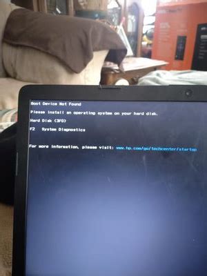 Image result for Fix Boot Device Not Found On an HP Table Top Computer