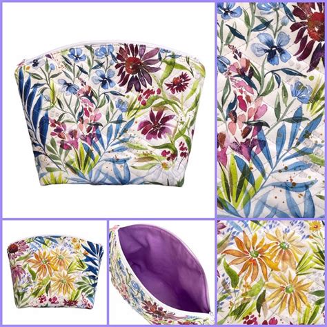 Quilted makeup bag with Bev from A Bonnie Wee Stitch, Just Sew Simple ...