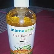Buy Mamaearth Aloe Turmeric Gel From 100% Pure Aloe Vera For Face, Skin ...