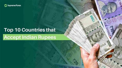 Top 6 Countries Where Indian Rupee is Accepted in 2025