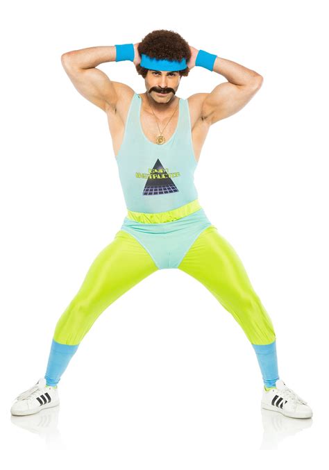 80s Men Workout Fashion