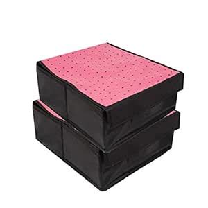 PrettyKrafts Lingerie Organizer | Bra Organiser | Undergarments Storage ...