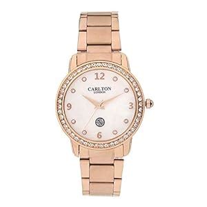 Carlton London Sports Analog Silver Dial Women's Watch-CL019GIvg ...