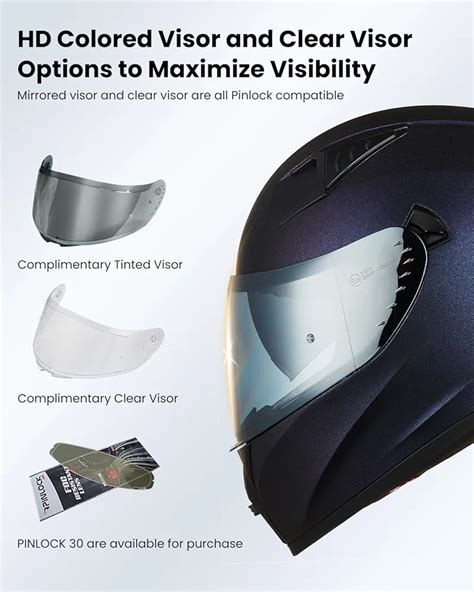 ILM Motorcycle Helmet Full Face Casco DOT Model Z501. ⭐⭐⭐⭐⭐ (4.9/5 ...