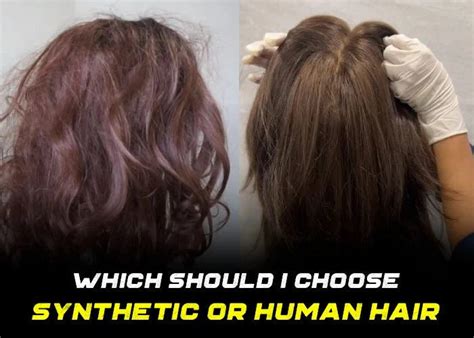 Which should I choose: synthetic hair or Human hair wigs?