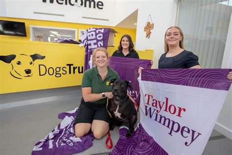 We fly the flag in support of local animal shelters ‧ Taylor Wimpey