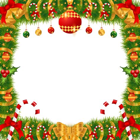 Christmas Frame Border Luxury, Christmas Decorations, Christmas Border ...