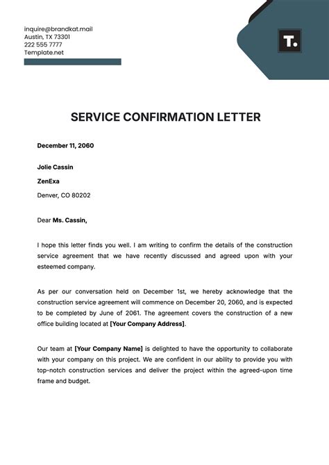 Free HR Employee Confirmation Letter Template to Edit Online