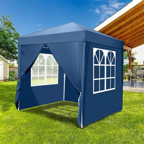 Base/8ft X 8ft Top Portable Canopy Pop Up Tent Garden Instant Tent ...