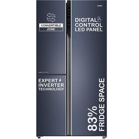 Haier 598 L, 3 Star, 83% Convertible Fridge Space, Expert Inverter ...