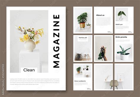 Image result for Simple Magazine Layout