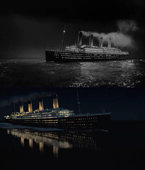 Some of the best shot comparisons between A Night to Remember (1958 ...