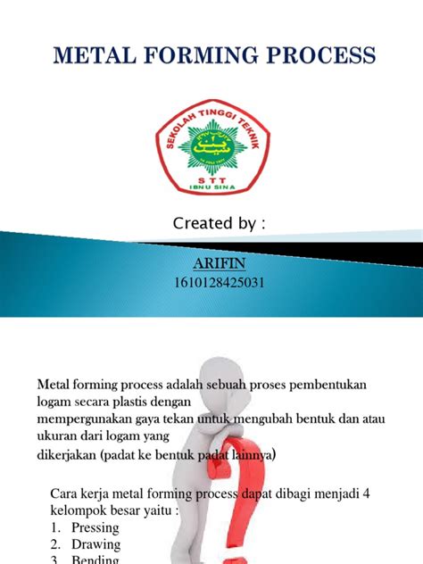 Metal Forming Process | PDF