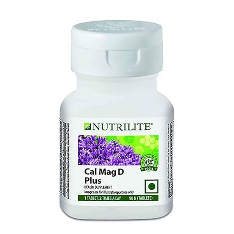 Amway Nutrilite Cal Mag d Plus,Pack of 90 Tablets : Amazon.in: Health ...