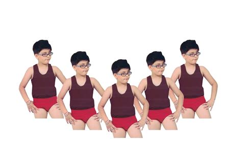 ExcuseMadam Smart Asian Cotton Inner wear for Boys(Color:Assorted,Size ...