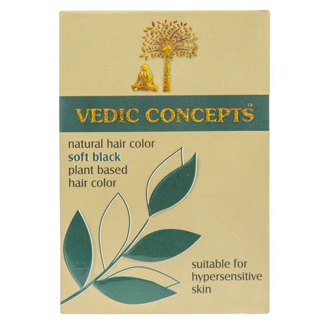 Vedic Concepts Natural Hair Color - Soft Black – The Vedic Concepts