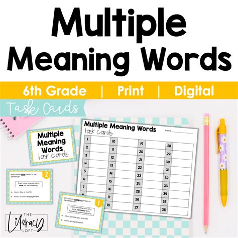 Difference Between Homophones And Multiple Meaning Words