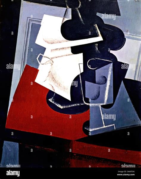 Still Life on a Table, 1916 (painting) by Gris, Juan (1887-1927 ...