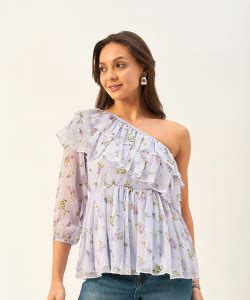 One Shoulder Tops - Buy One Shoulder Tops online at Best Prices in ...