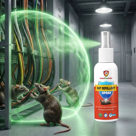 Fast-Acting Rat Repellent Spray | Herbal Rodent Control | Safe Home ...