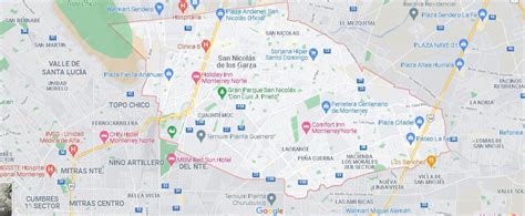¿Dónde está San Nicolás de los Garza? Mapa San Nicolás de los Garza ...
