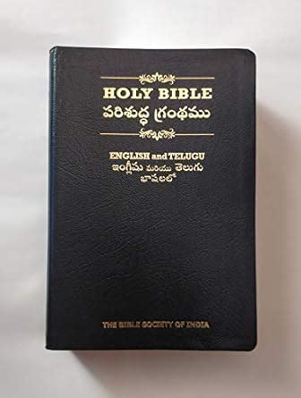 The Holy Bible English Standard Version-Telegu Diglot,Gilt : Bible ...