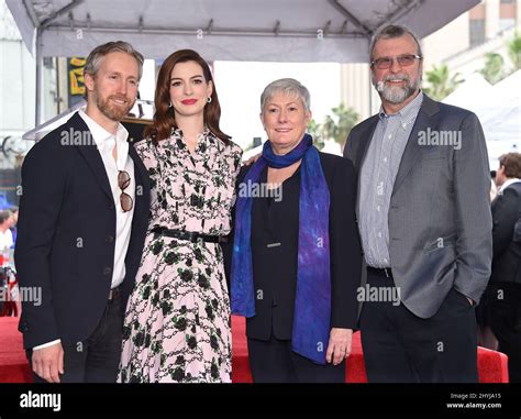 Adam Shulman, Anne Hathaway, Kate McCauley Hathaway and Gerald H during ...