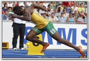 Wall Poster Usain Bolt Running Paper Print - Personalities posters in ...
