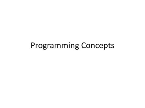 Concepts Program 的图像结果