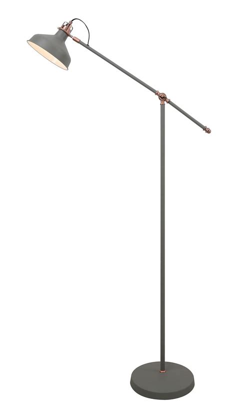 Extendable Floor Reading Lamp Swing Arm Floor Lamp With Adjustable