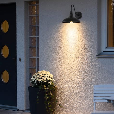 Buy GOALPLUS Outdoor Gooseneck Light Fixture for Porch 2 Pack 14 ...